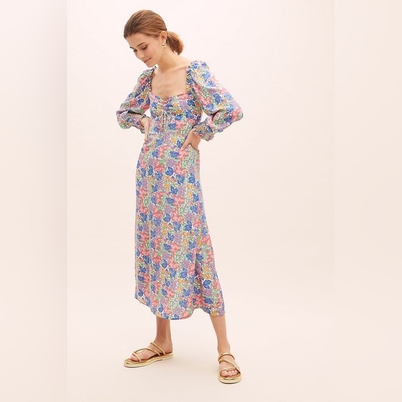 Faithfull the Brand Dresses & Skirts - Faithfull the Brand Mathilde Midi Dress in Jemima Floral